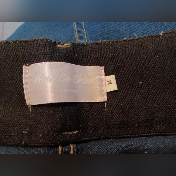 🍒 Air Space Side Zip Flair Skinny Jeans - Picture 7 of 11